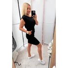 Pamut zsebes ruha megkötővel
