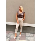 Dotty fodros ujjú felső