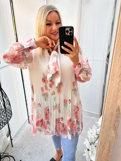 Jenna pliszírozott tunika