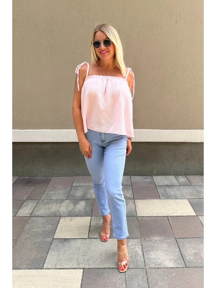 Light blue mom jeans