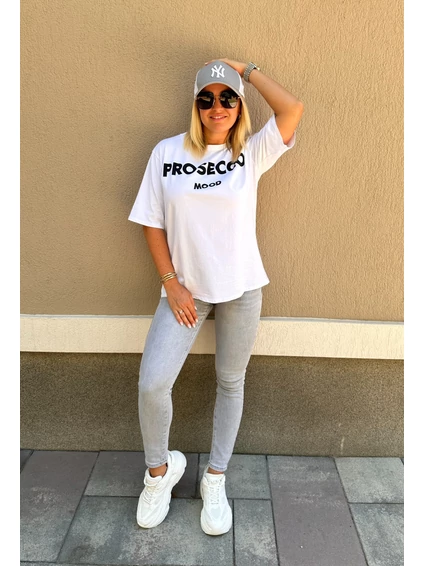 Prosecco mood pamut póló