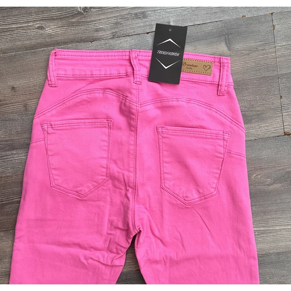 Pink push-up fazonú nadrág