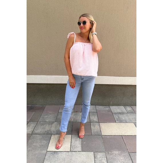 Light blue mom jeans